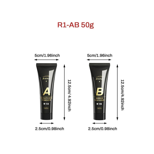 Car Scratch Remover R1 – Auto Paint Repair Compound with Anti-Scratch Wax