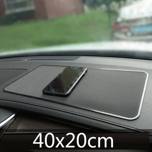 40x20cm Big Car Sticky Anti-Slip Mat – Heat Resistant Dashboard Adhesive Pad