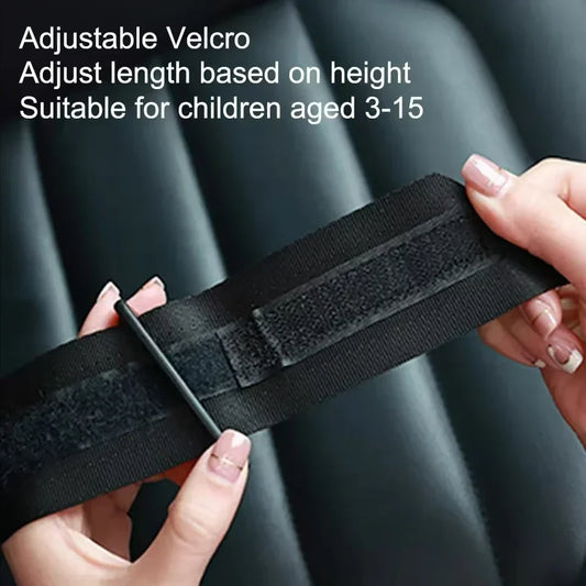 Car Seat Belt Correction Tape – 30x6cm Child Safety Belt Adjuster, Baby Car Safety Seat Strap Buckle Universal