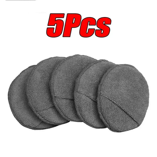 10PCS Car Detailing Applicator Pads – Microfiber Wax & Polish Sponges