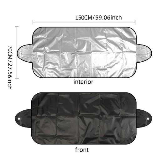 Car Exterior Protection Snow Blocked Car Covers – Snow & Ice Protector with Visor Sun Shade