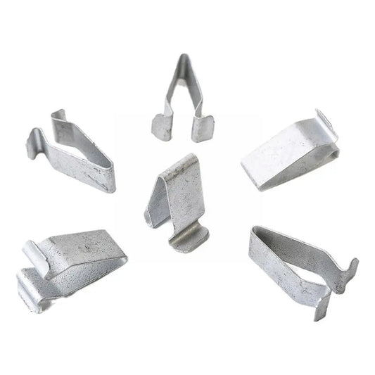 10/20PCS Car Door Strip Lining Metal Fastener Clips – For VW, SEAT & Audi A4/A6 Trunk Tailgate Retainer