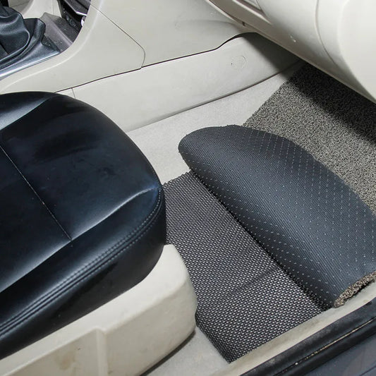 150x50cm Car Trunk Mat – Non-slip Soft DIY Free Cutting Easy To Clean Mat, Outsize Mesh Fabric, PVC Foam Custom Anti-Slip Mat