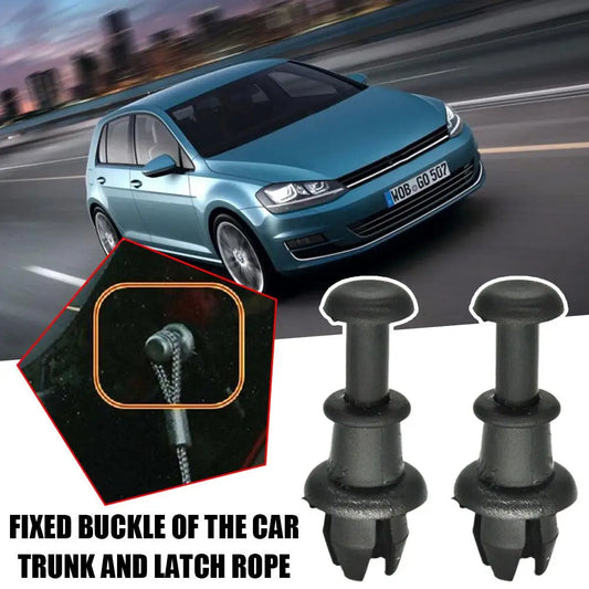 2pc Car Trunk Lanyard Fixing Clip – Parcel Shelf String Clips for VW Golf MK5 & MK6