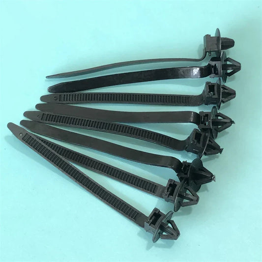10/20/40Pcs Car Nylon Tie Wrap Cable Fasteners – Black Zip Straps 92mm x 5mm