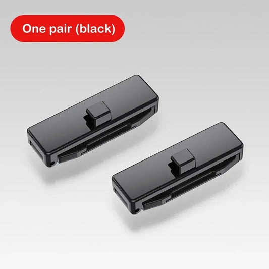 2Pcs Adjustable Car Safety Seat Belt Holder Stopper Buckle Clamp – Fixing Clips & Decorative Accessories
